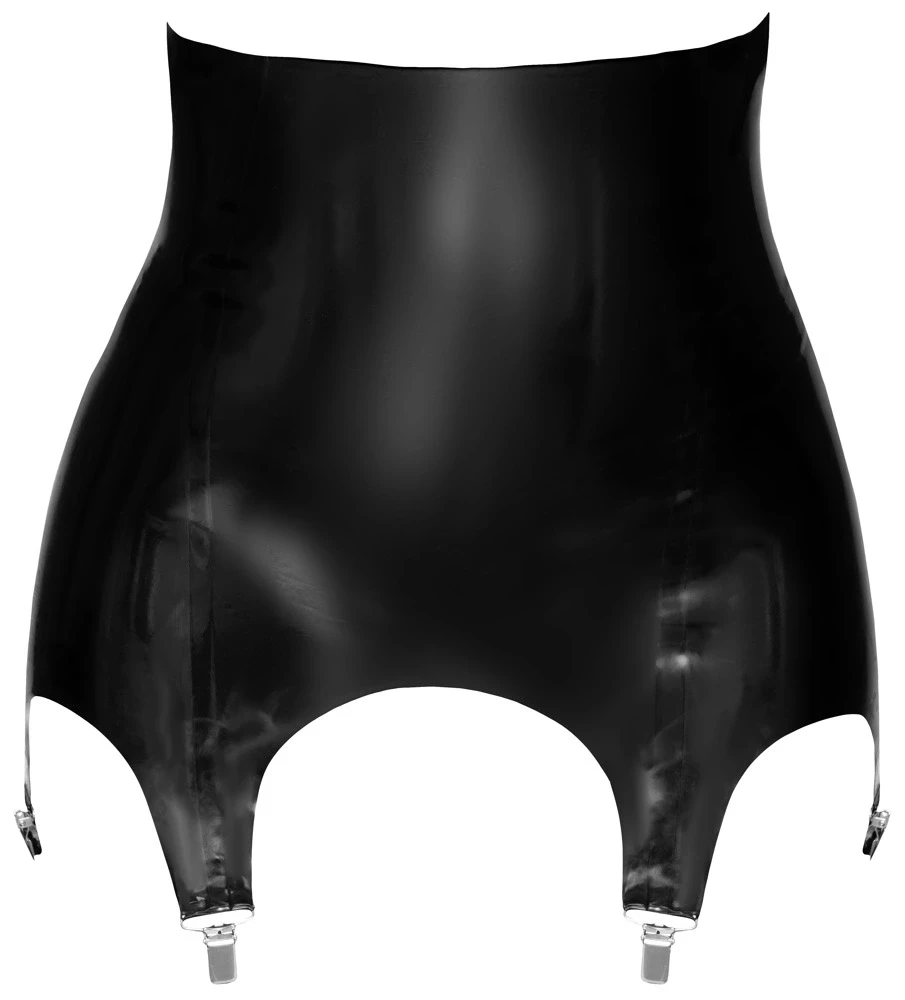 Late X Latex Suspender Belt 2XL
