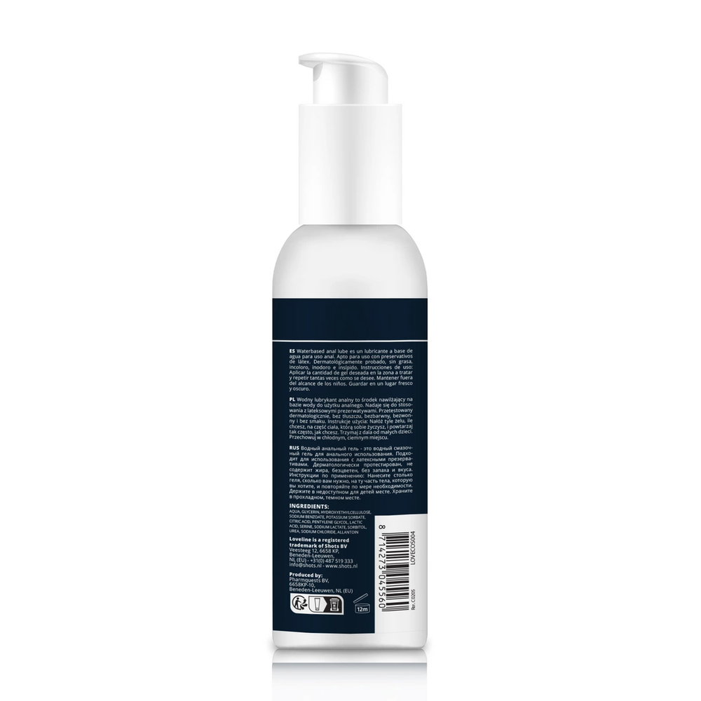 Loveline By Shots Analinis lubrikantas - 150 ml