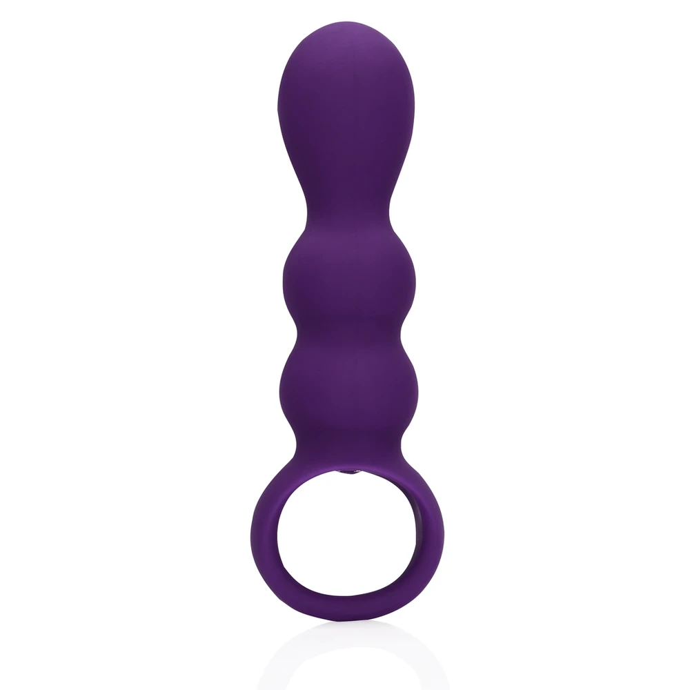 Loveline By Shots Loveline Vibruojantis analinis kištukas su laikikliu 10 režimų minkštas silikonas 16.5cm
