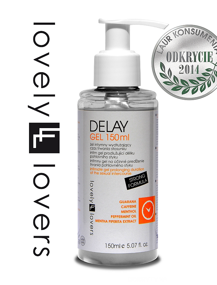 Lovely Lovers LĖKTUVŲ _ Vėlavimas Gelio intymaus gelio pailgėjimo santykis 150ml