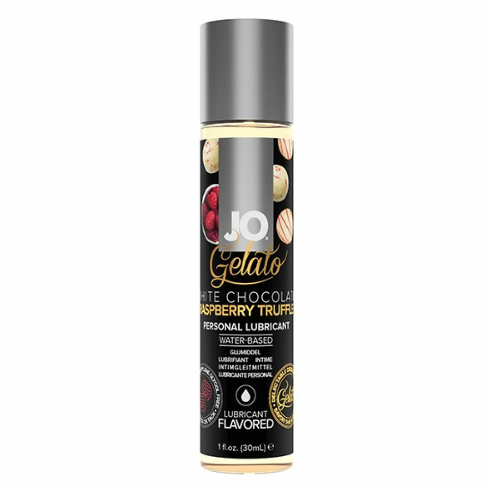 System JO - Gelato Baltas Chocolate Truffle Lubricant Vanduo-Based 30 ml