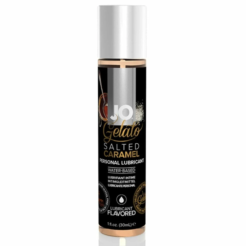 System Jo Sistema JO - Gelato sūdytas karamelės lubrikantas Vanduo pagrindu 30 ml