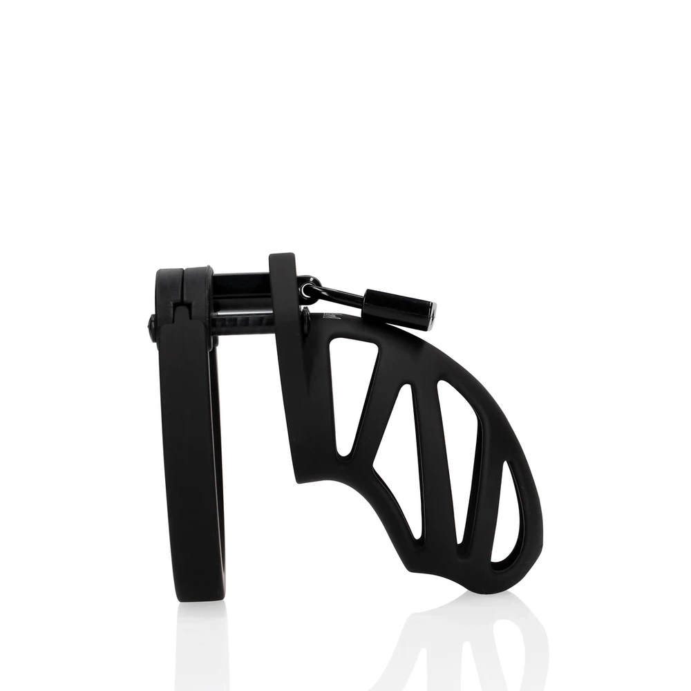 Mancage By Shots 24 modelis - "Chastity Cage" - 3,5'' / 9 cm - juodas