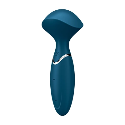 Satisfyer Mini Wand-er vibratorius mėlynas