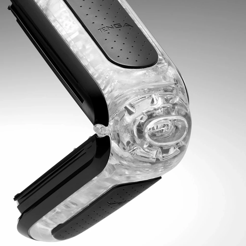 Masturbatorius „Tenga“ - „Flip 0“ (nulis) (juodas)