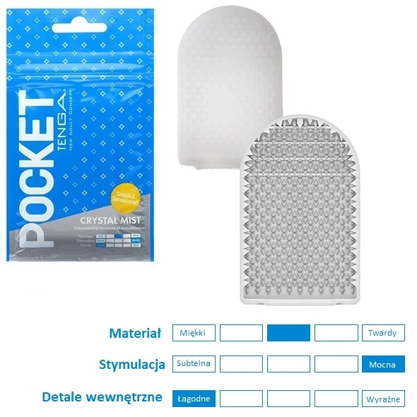 Tenga - Pocket Stroker Crystal Mist