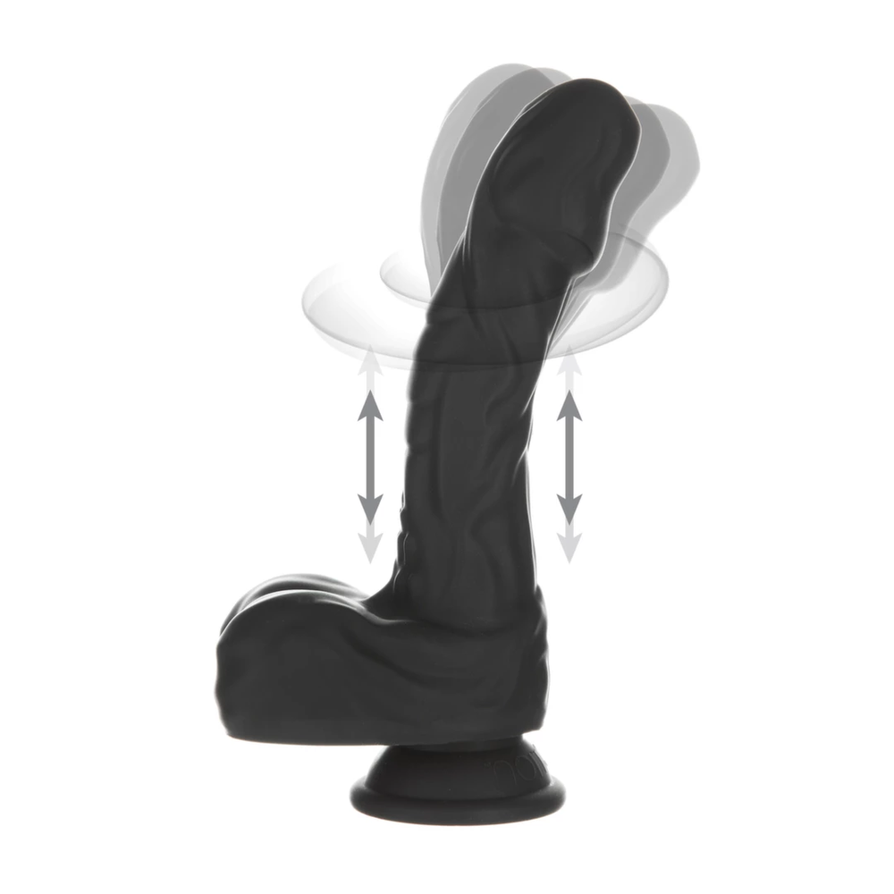 Naked Addiction 8,6" besisukanti ir stumianti vibracija