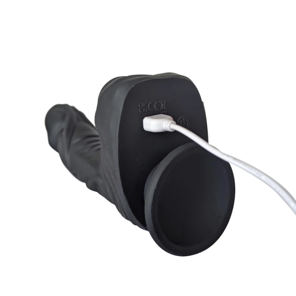 Naked Addiction 8,6" besisukanti ir stumianti vibracija