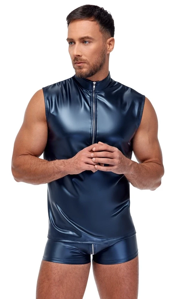 NEK Mėlyna Men's Shirt mėlynas 2XL
