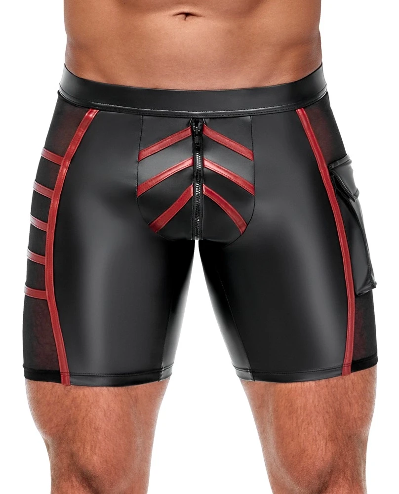 NEK Men's Shorts Juodas/Raudona S