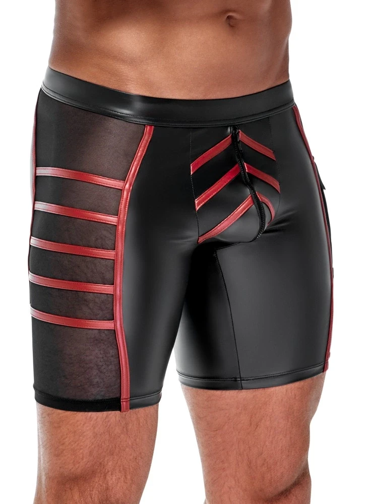 NEK Men's Shorts Juodas/Raudona S