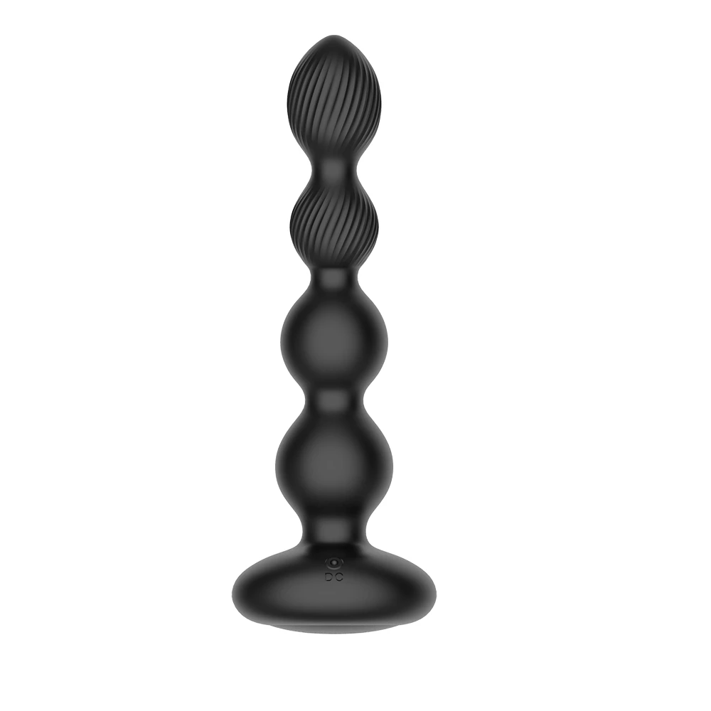 Nexus Tornado Probe besisukantis analinis vibratorius juodas