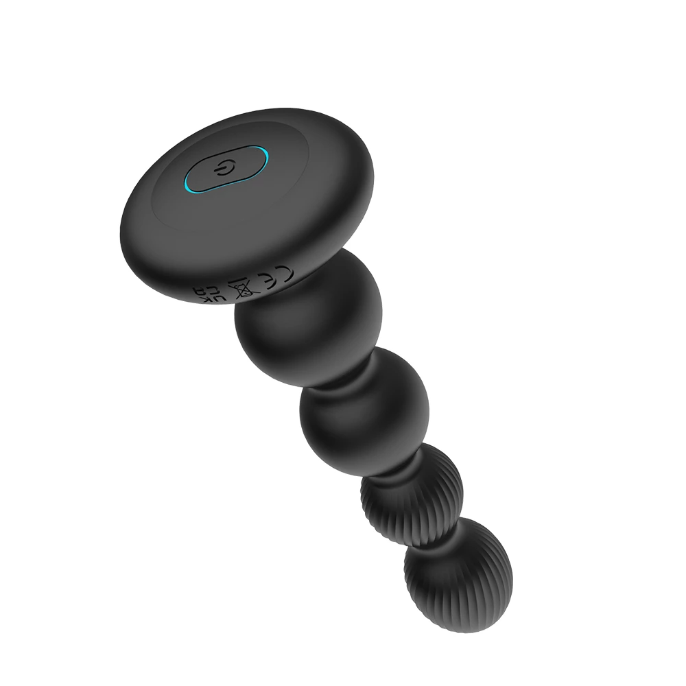 Nexus Tornado Probe besisukantis analinis vibratorius juodas