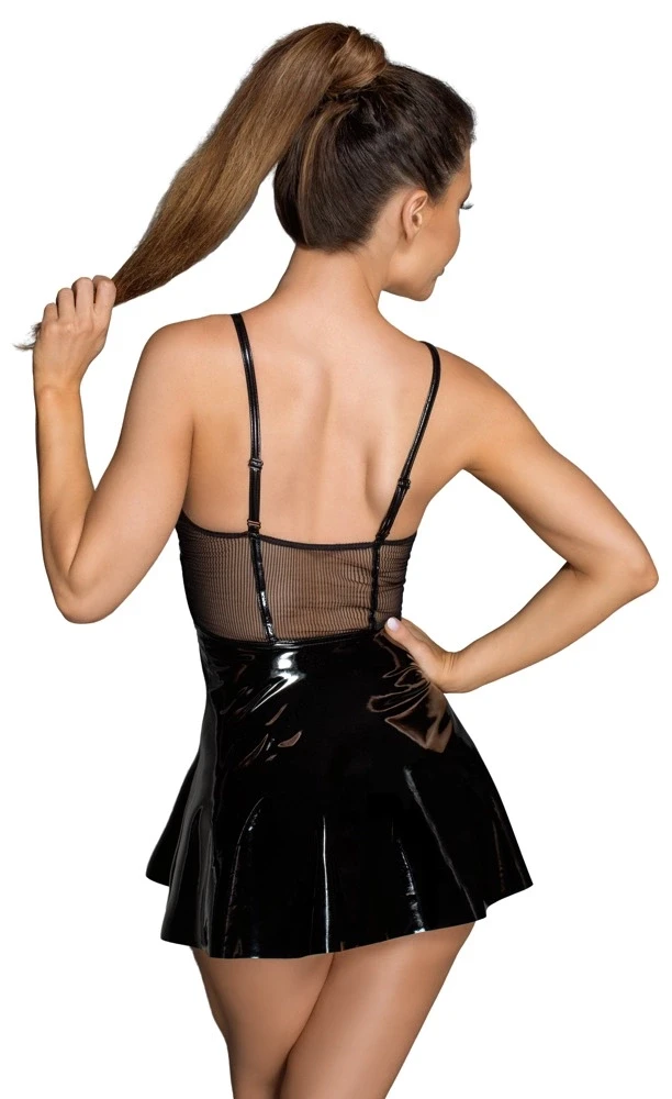 Noir Vinilinė mini suknelė M