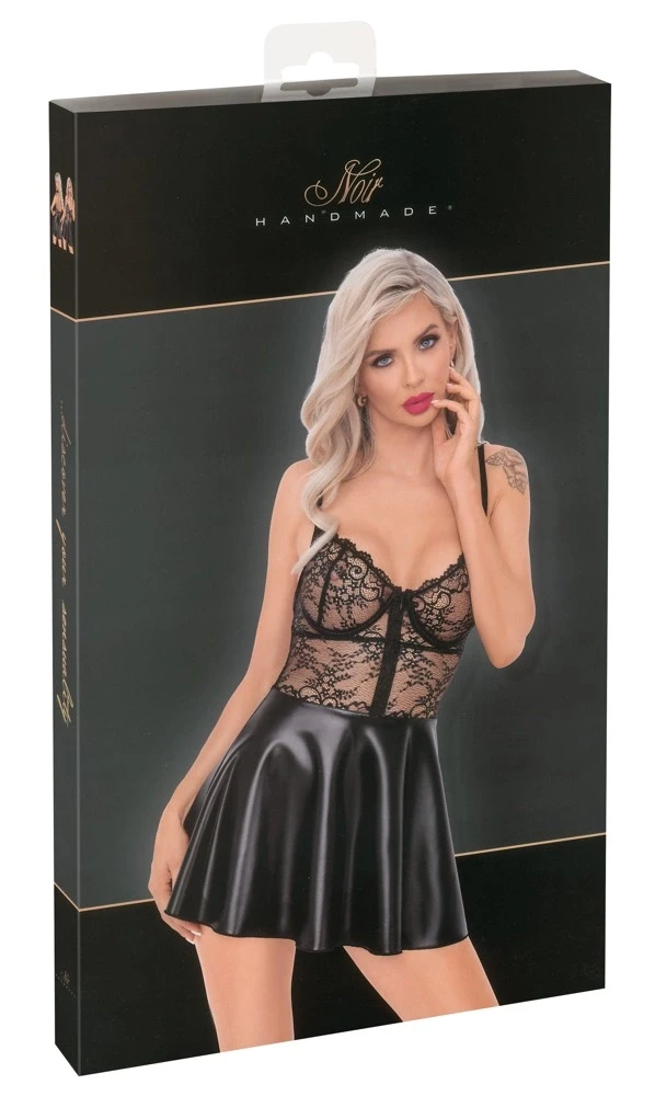 Noir Suknelė Nėriniai XL