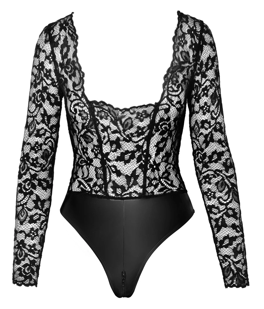 Body Noir nėrinių korpusas XL