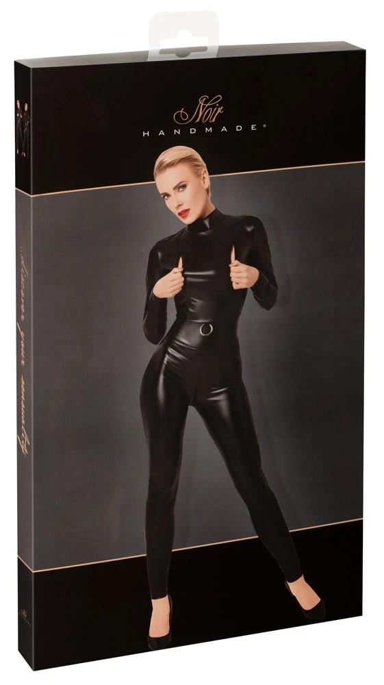 Noir Jumpsuit Zip XL