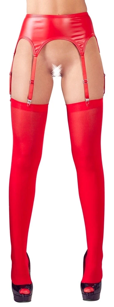 Noxqse Suspender Belt Raudona S/M