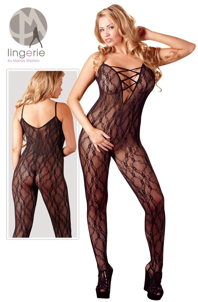 Noxqse Catsuit juodas XXL-XXXL