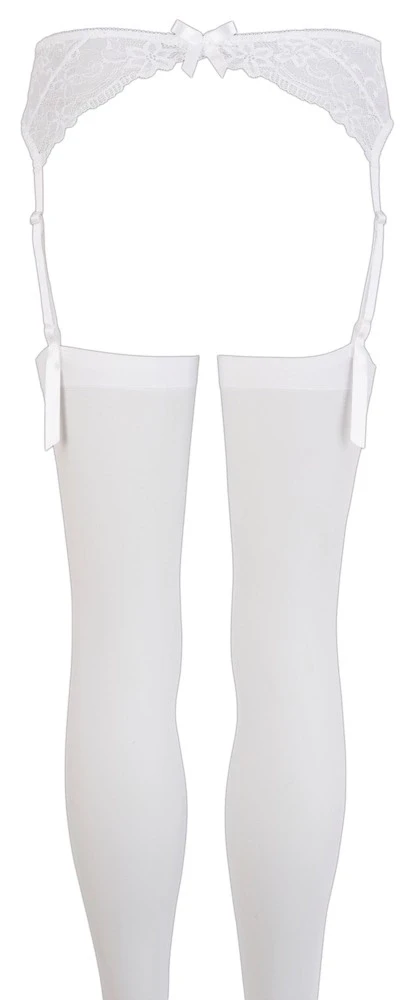 Noxqse Suspender Belt baltas S/M