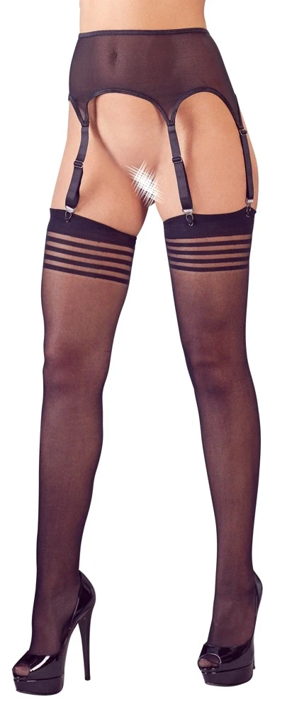 Noxqse Suspender Belt Juodas L/XL