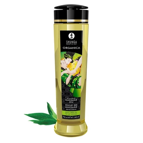 Shunga Oil Organica Žalias Tea 240 ml