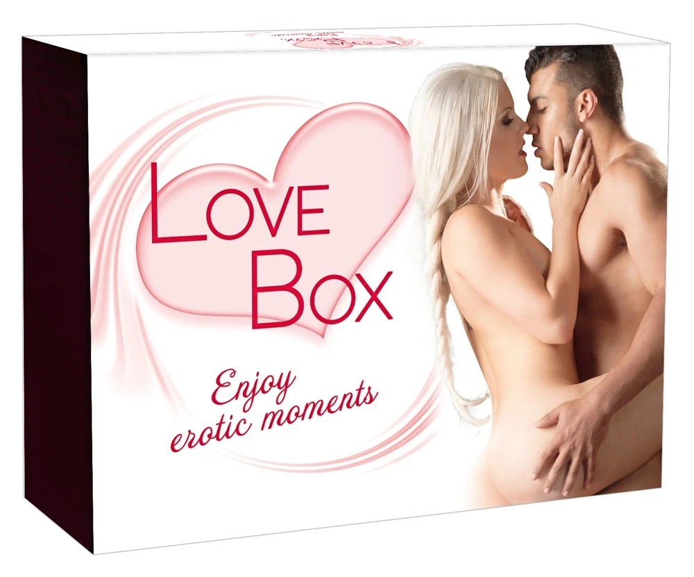 Love Box Erotinis rinkinys dovanų dėžutėje