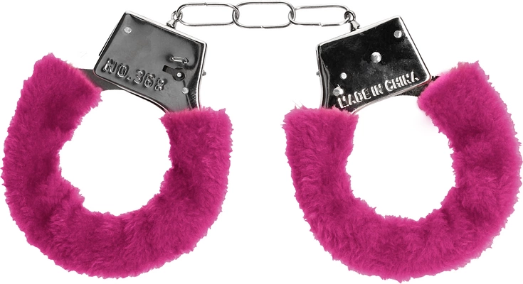 Ouch By Shots Ouch! Beginner"s Handcuffs Furry - Rožinė