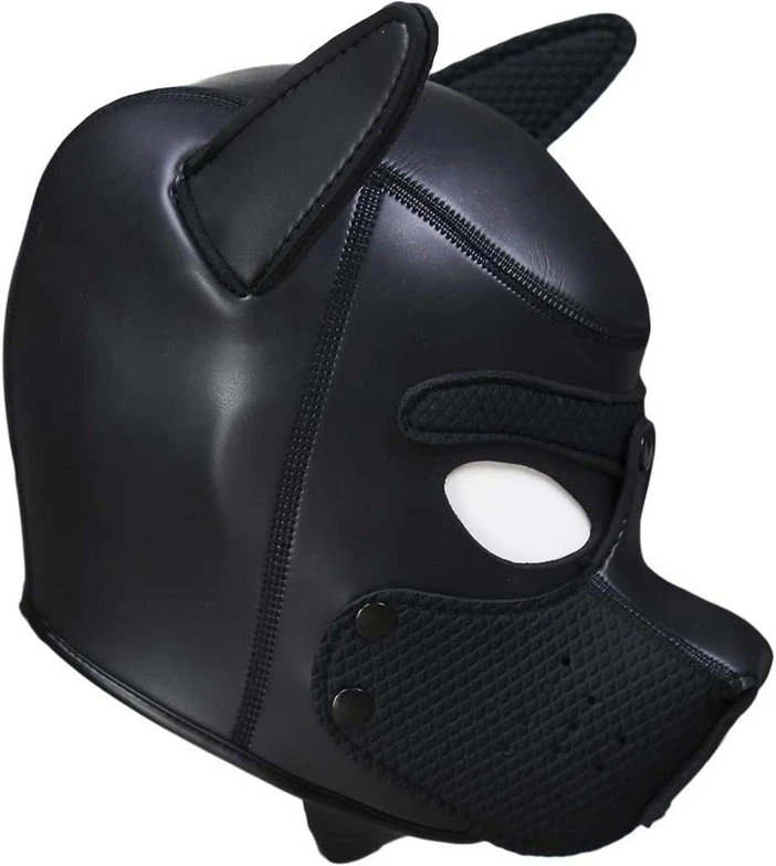 Ouch By Shots Neoprene šuniuko kaukė - Juodas