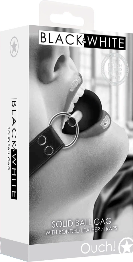 Ouch By Shots Solid Ball Gag