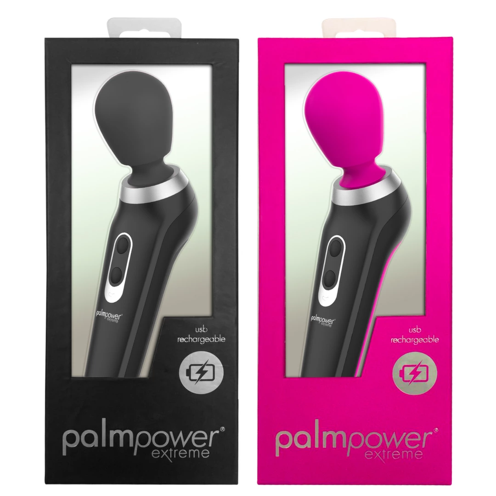 Palm Power PalmPower - Extreme Wand Massager Juodas