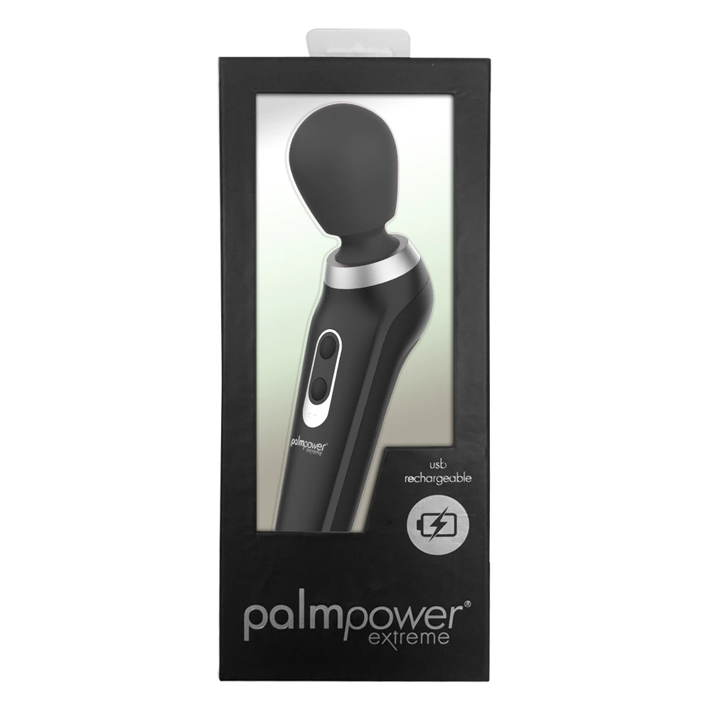 Palm Power PalmPower - Extreme Wand Massager Juodas