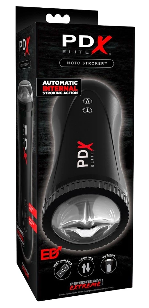 Pipedream PDX Elite Moto Stroker