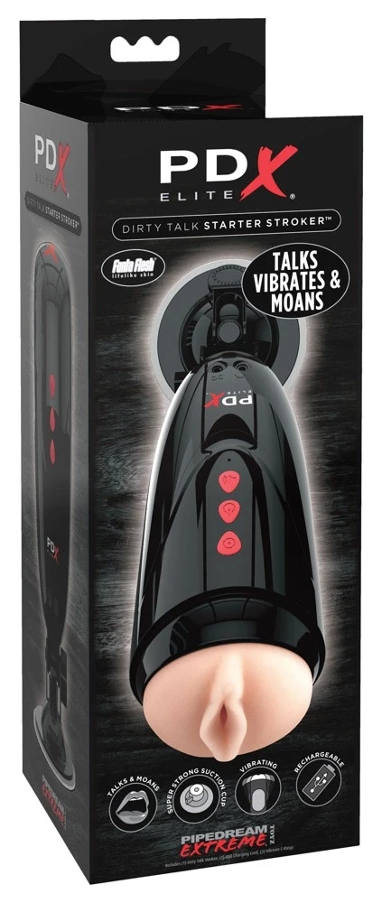 Pipedream PEE Dirty Talk Starter Stroker