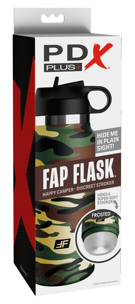 Pipedream PDX FapFlask Happy Camper Fros