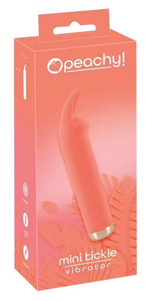 Peachy Mini Tickle Vibratorius