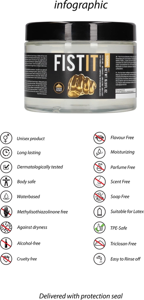 Pharmquests By Shots Vandens pagrindo lubrikantas – 17 fl oz / 500 ml