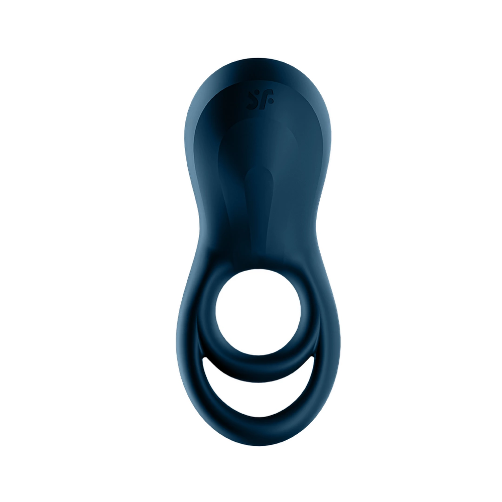 „Satisfyer Epic Duo Ring“ – dvigubas vibruojantis varpos žiedas
