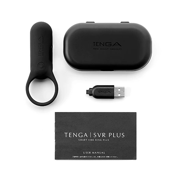 Tenga - SVR Smart Vibe Ring Plus Juodas