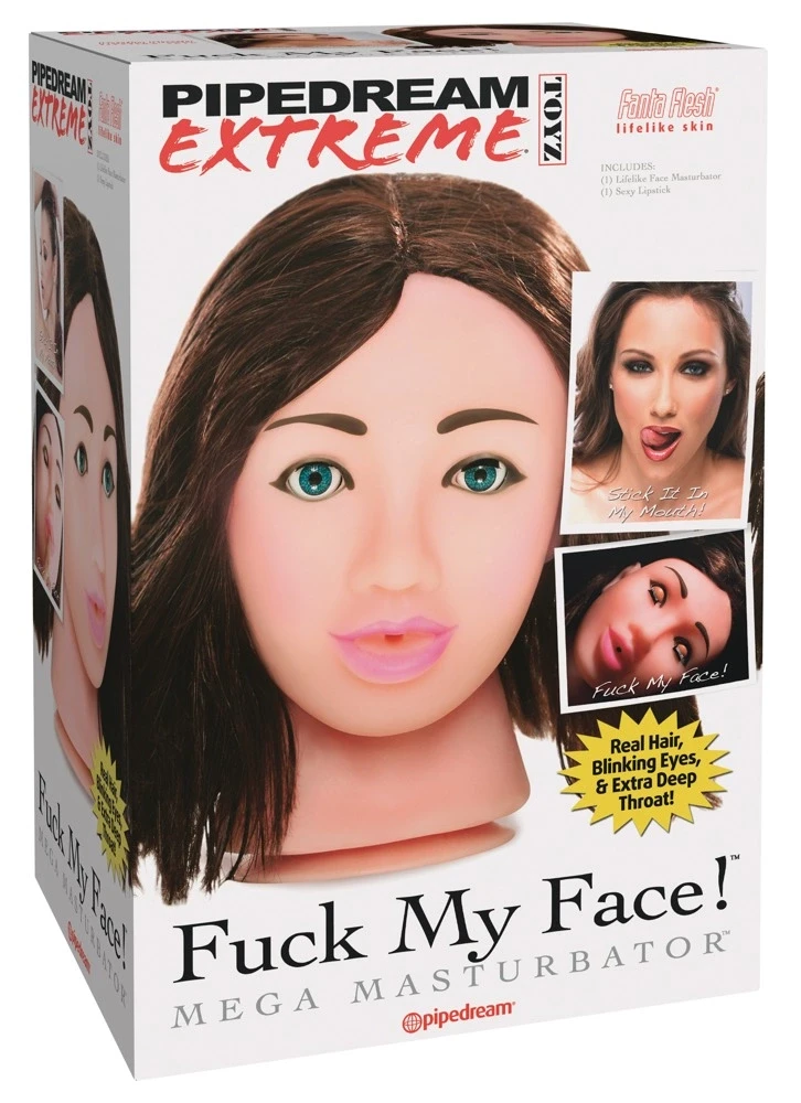 Pipedream PET „Fuck My Face“ mega masturbacija