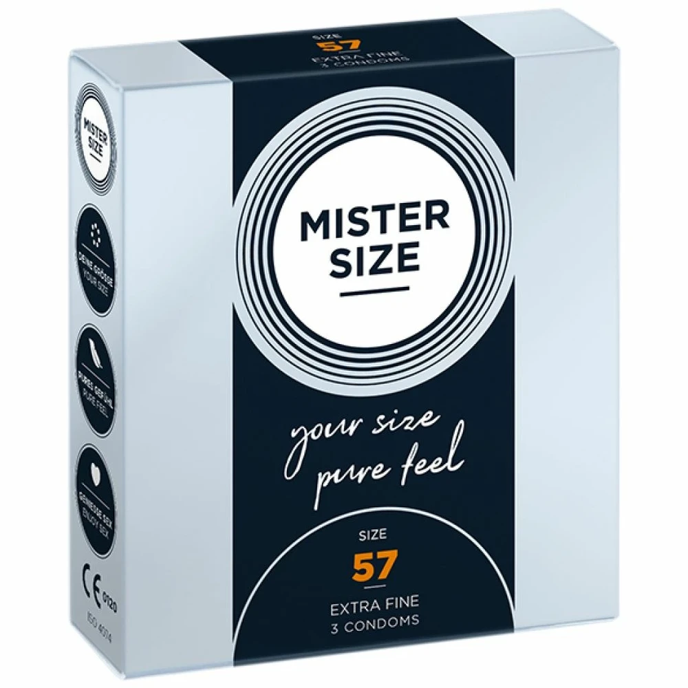 Mister Size 57mm pakuotė po 3 vnt