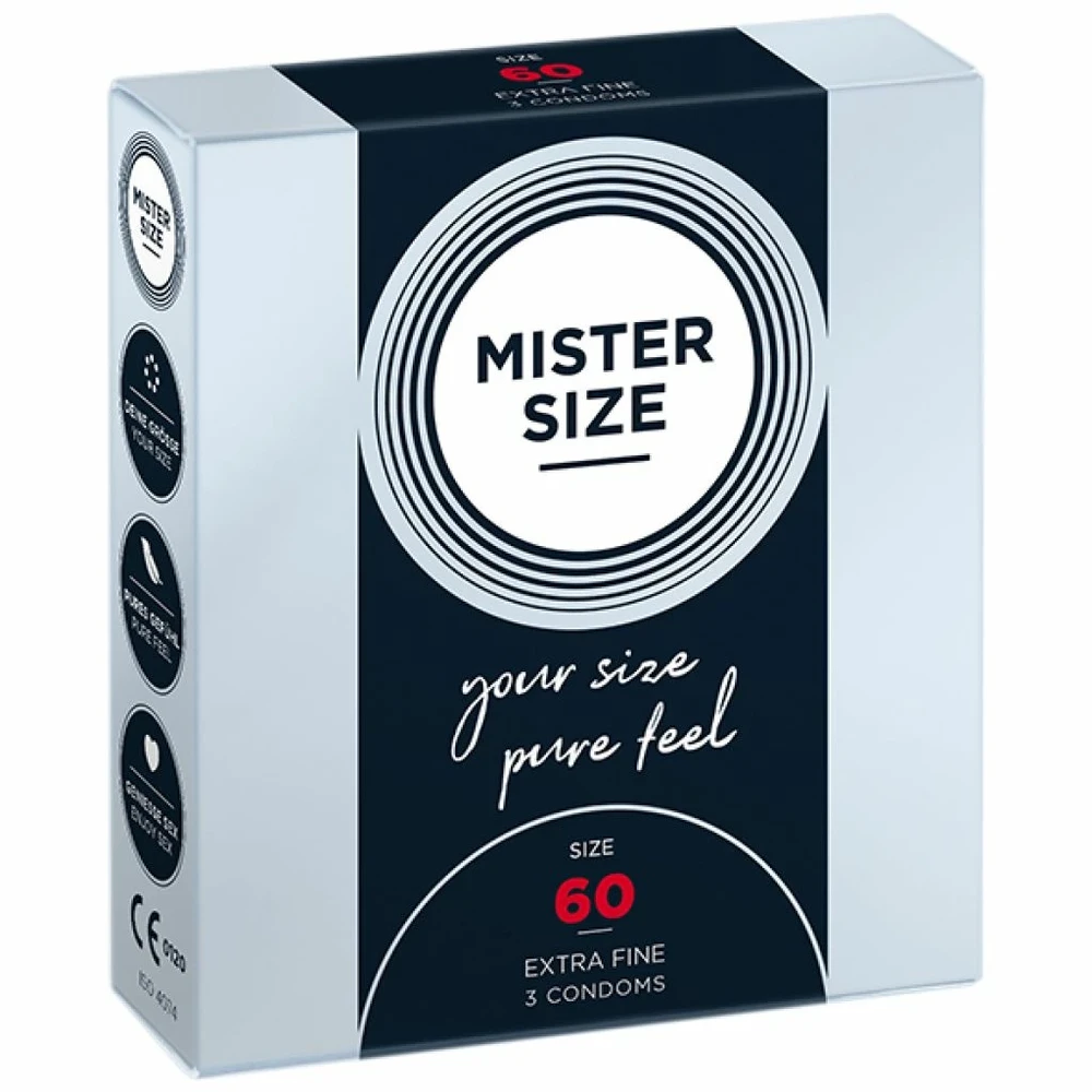 Mister Size 60mm pakuotė po 3 vnt