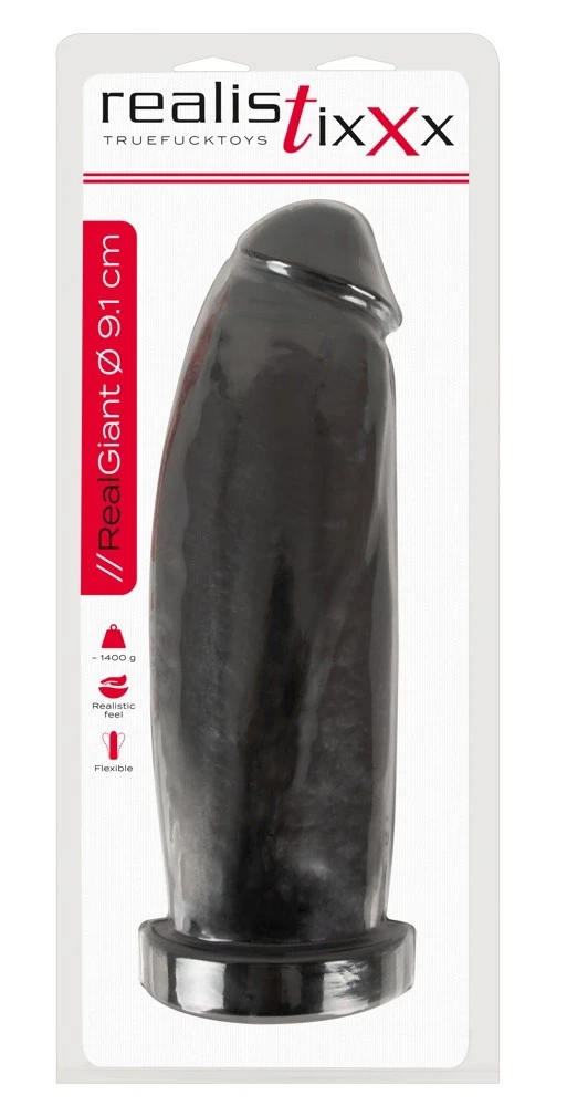 Realistixxx 9,1 cm milžiniškas dildo