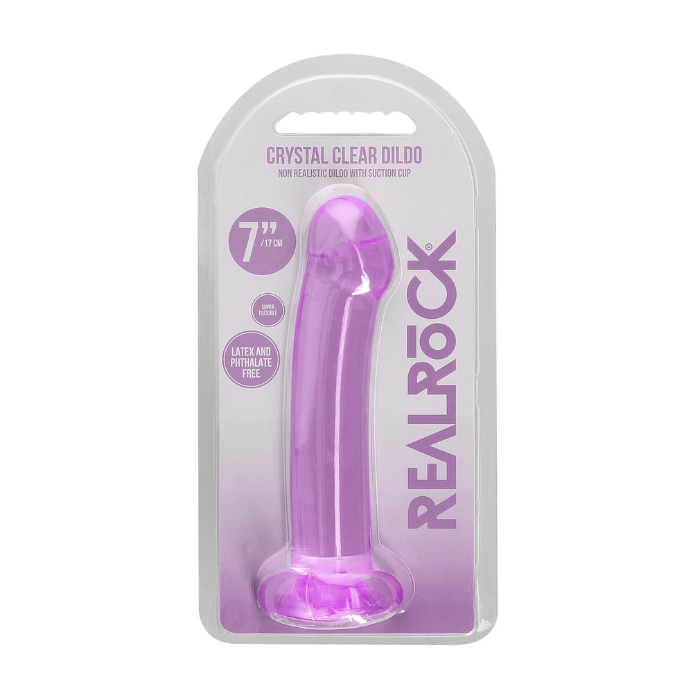 Delia Nerealistiškas dildo su siurbtuku - 6,7""""/ 17 cm