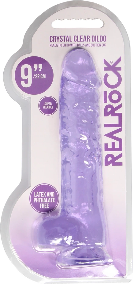 Realrock By Shots Realrock Silicone storio dildo su stipriu siurbtuku 25 cm