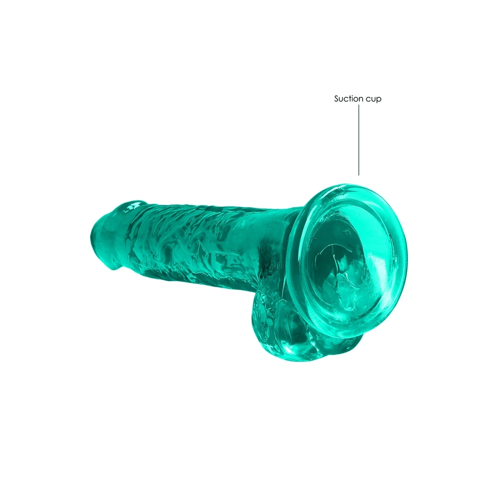 Realrock By Shots Realrock silikoninė dildo su stipriu siurbtuku 19 cm