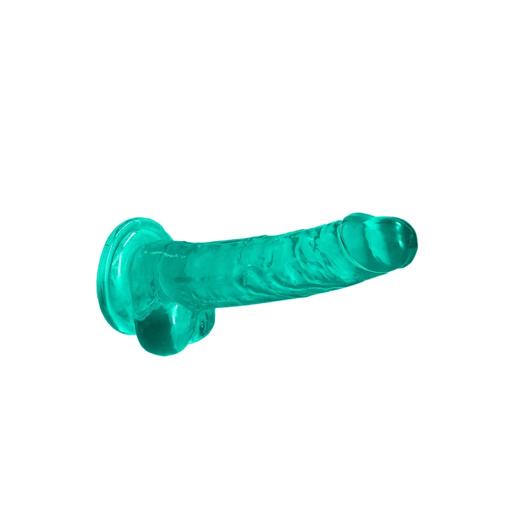 Realrock By Shots Realrock silikoninė dildo su stipriu siurbtuku 19 cm