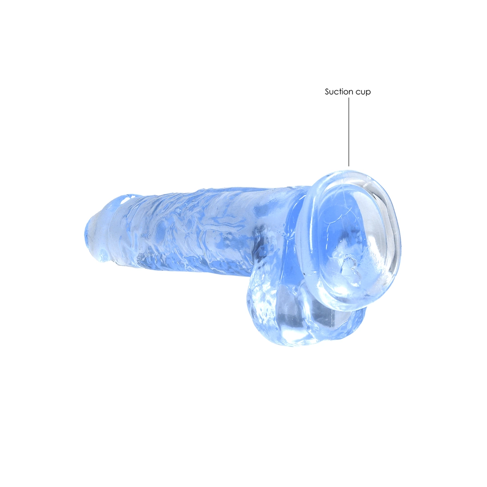 Realrock By Shots Realrock Dildo guminis silikoninis siūlas siurbtukas 21 cm