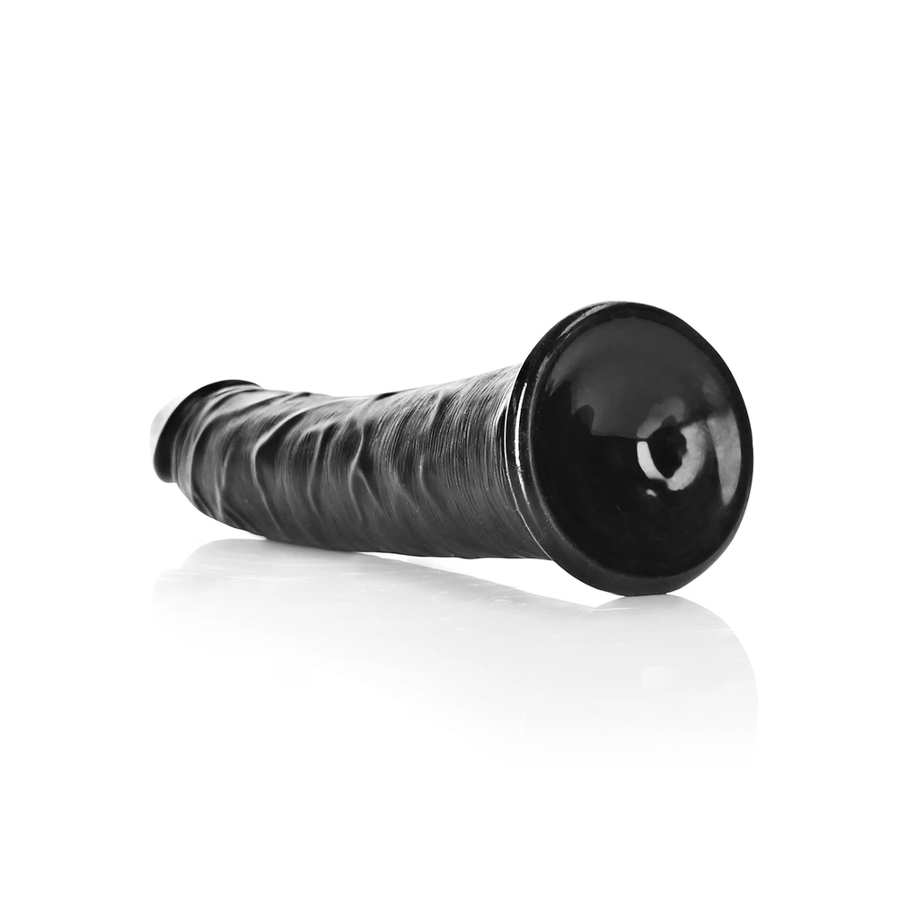 Realrock By Shots Realrock Slim Realistic Dildo su siurbtuku - 7"/ 18 cm