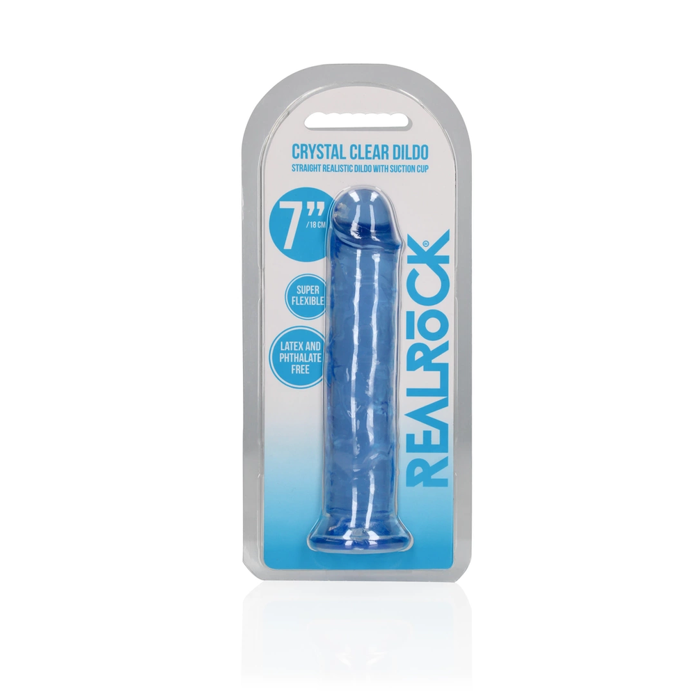 Realrock By Shots Tiesus tikroviškas dildo su siurbimo taurele – 7 colių / 18